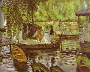 Pierre-Auguste Renoir La Grenouillere, Sweden oil painting artist